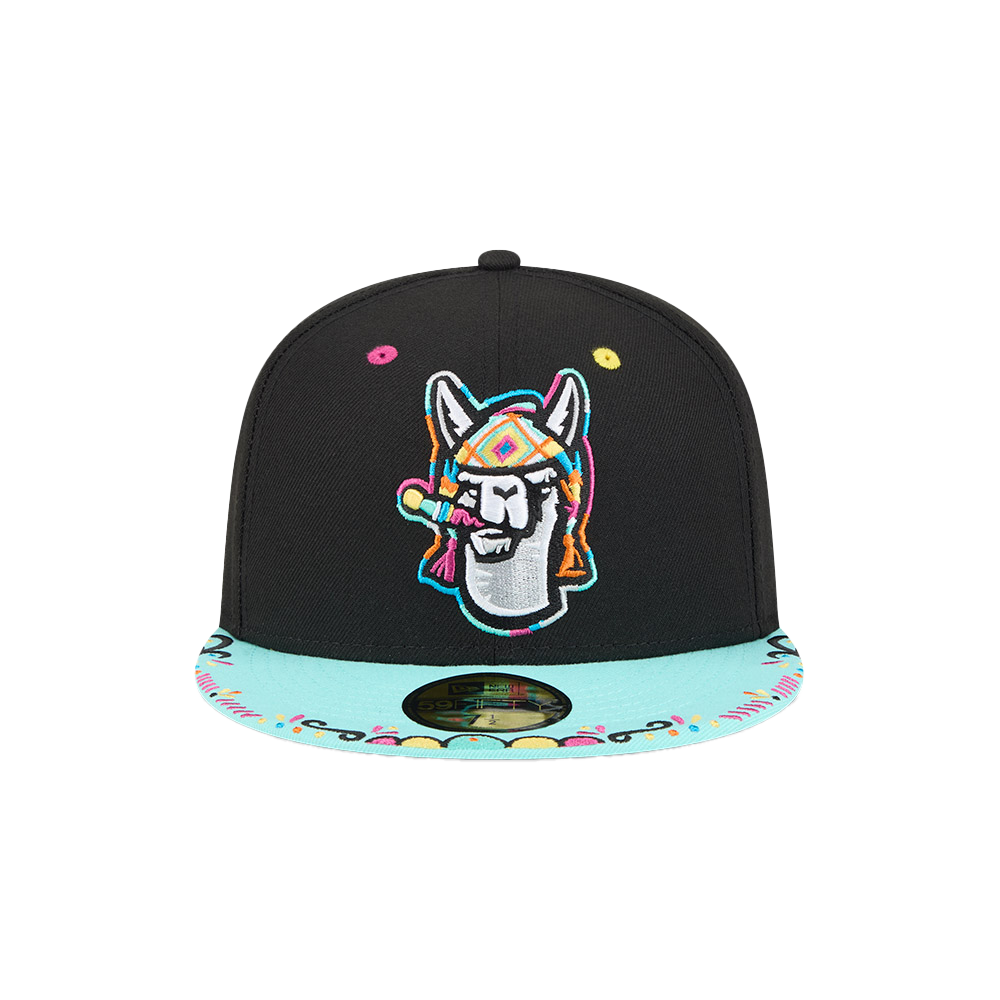 Hickory Crawdads New Era 2026 Llamas de Hickory 59Fifty Fitted Cap