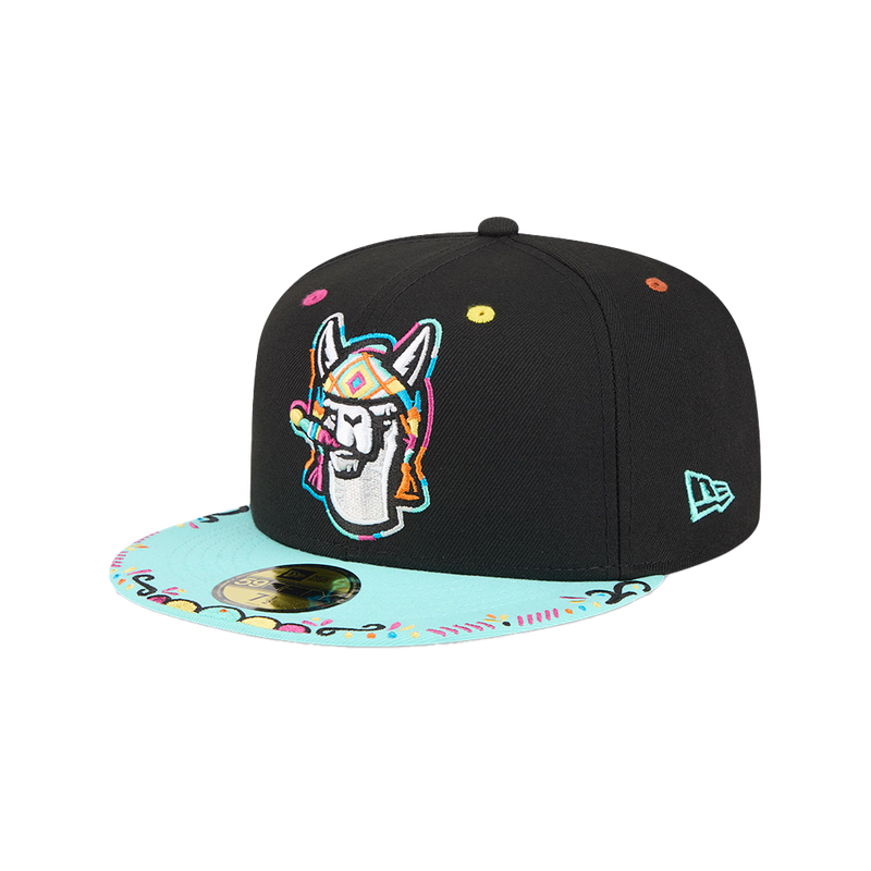 Hickory Crawdads New Era 2026 Llamas de Hickory 59Fifty Fitted Cap