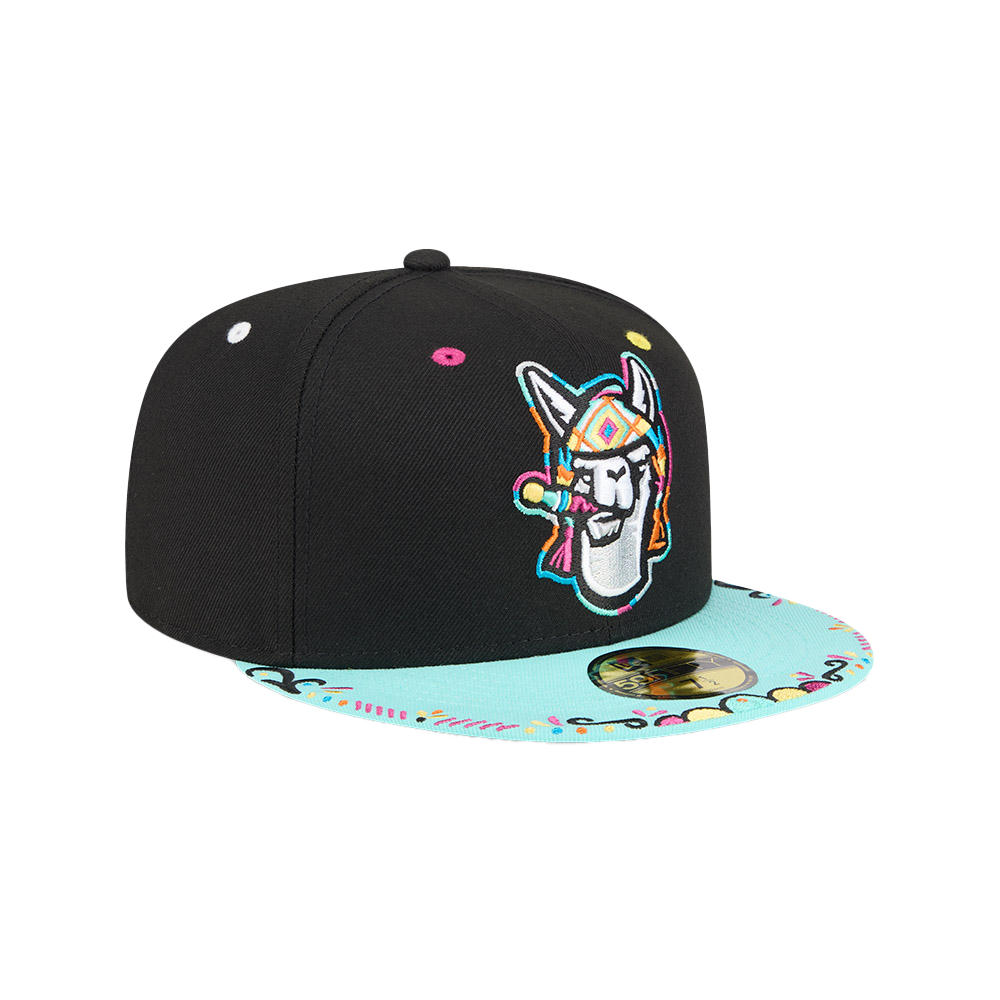 Hickory Crawdads New Era 2026 Llamas de Hickory 59Fifty Fitted Cap