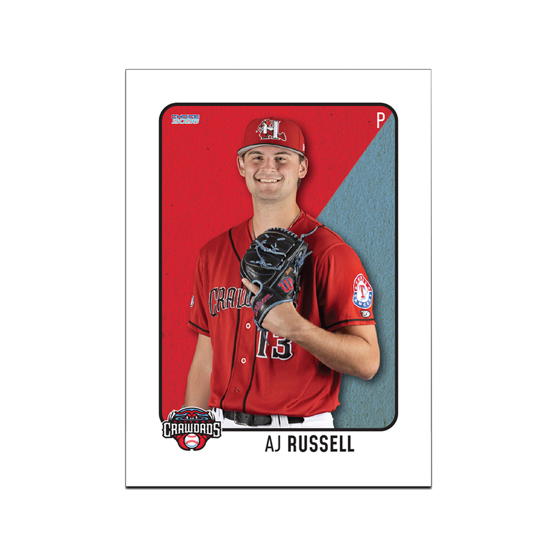 Hickory Crawdads 2026 Team Card Set #1