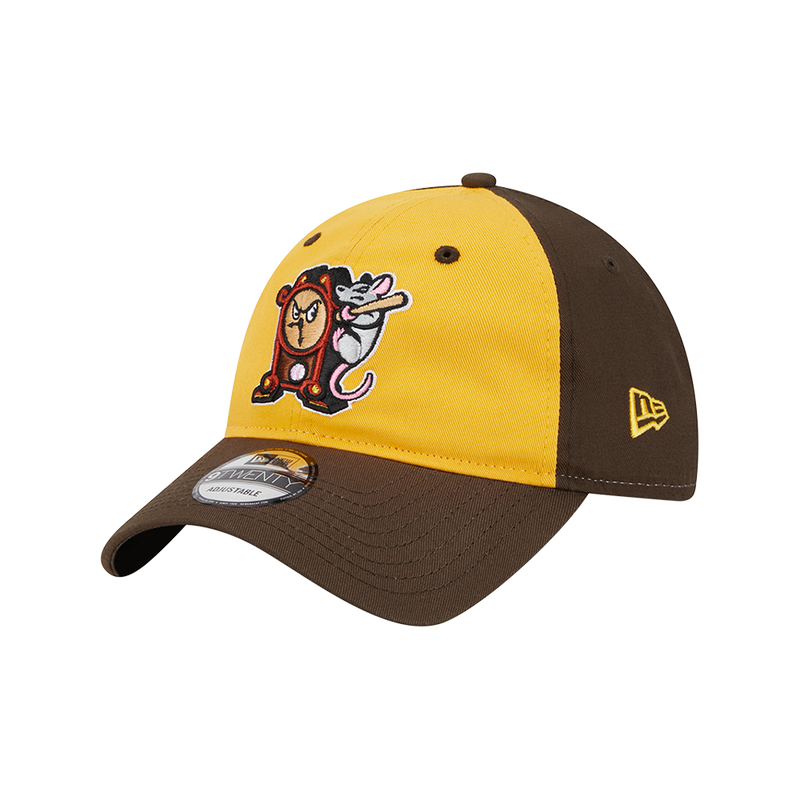 Hickory Crawdads New Era Hickory Dickory Docks 9Twenty Adjustable Cap