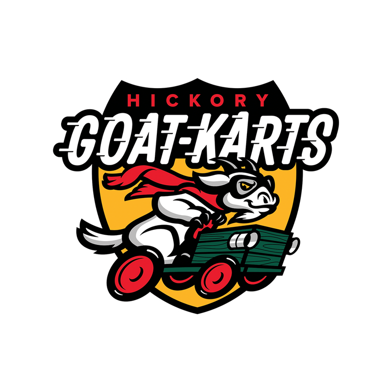 Hickory Crawdads Hickory Goat-Karts Sticker