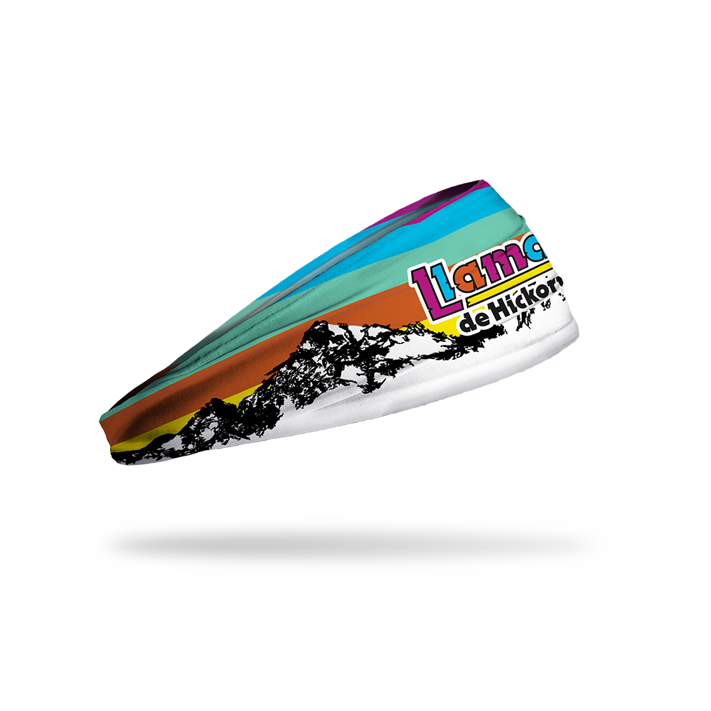 Hickory Crawdads JUNK Llama Mountain Headband