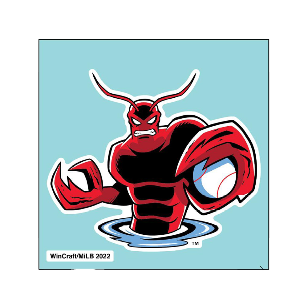 Hickory Crawdads Wincraft Perfect Cut Marvel's Defenders of the Diamond Decal