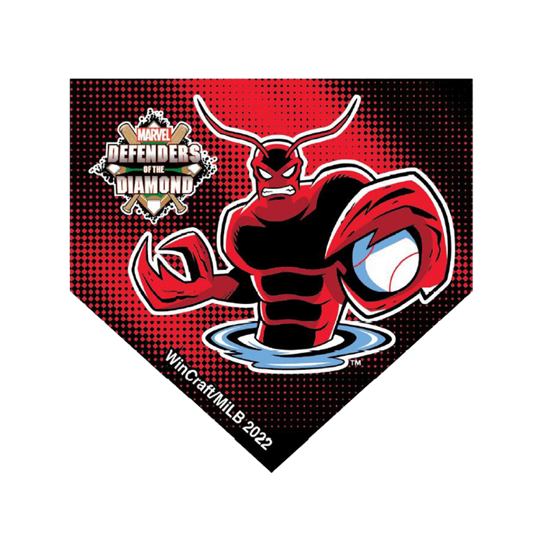 Hickory Crawdads Wincraft Marvel's Defenders of the Diamond Collector's Pin