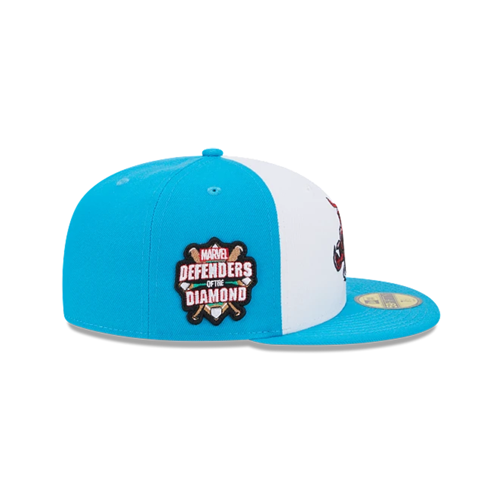 Hickory Crawdads New Era 2024 Marvel's Defenders of the Diamond 59Fifty Fitted Cap