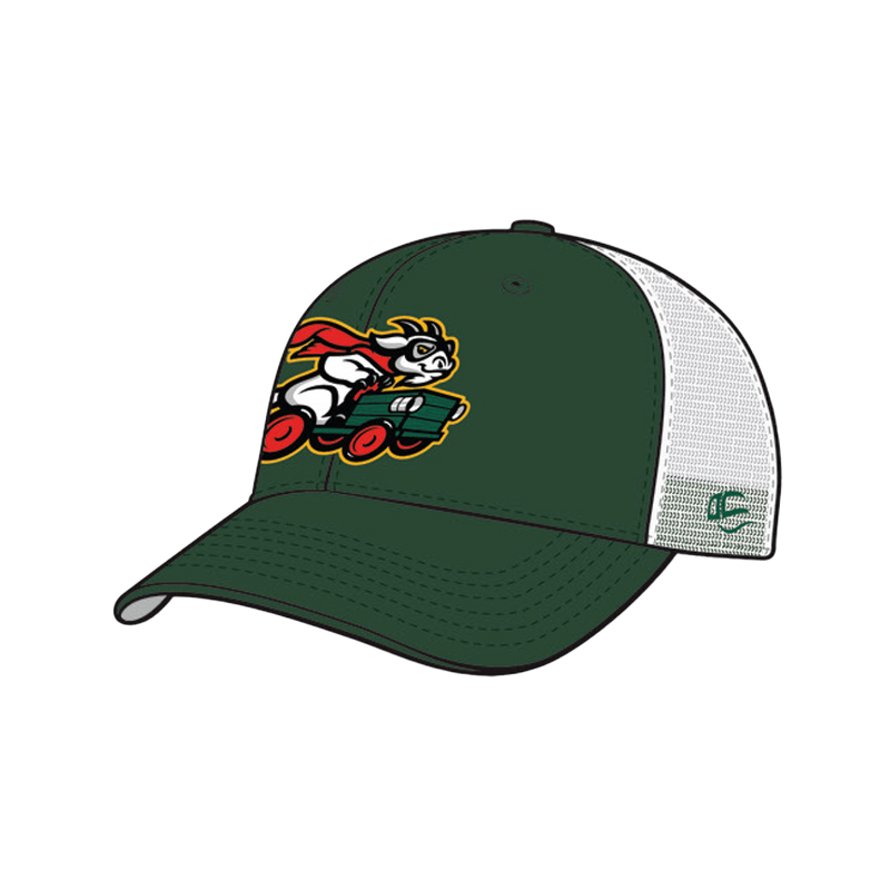 Hickory Crawdads Outdoor Cap Hickory Goat-Karts Outfielder Adjustable Cap