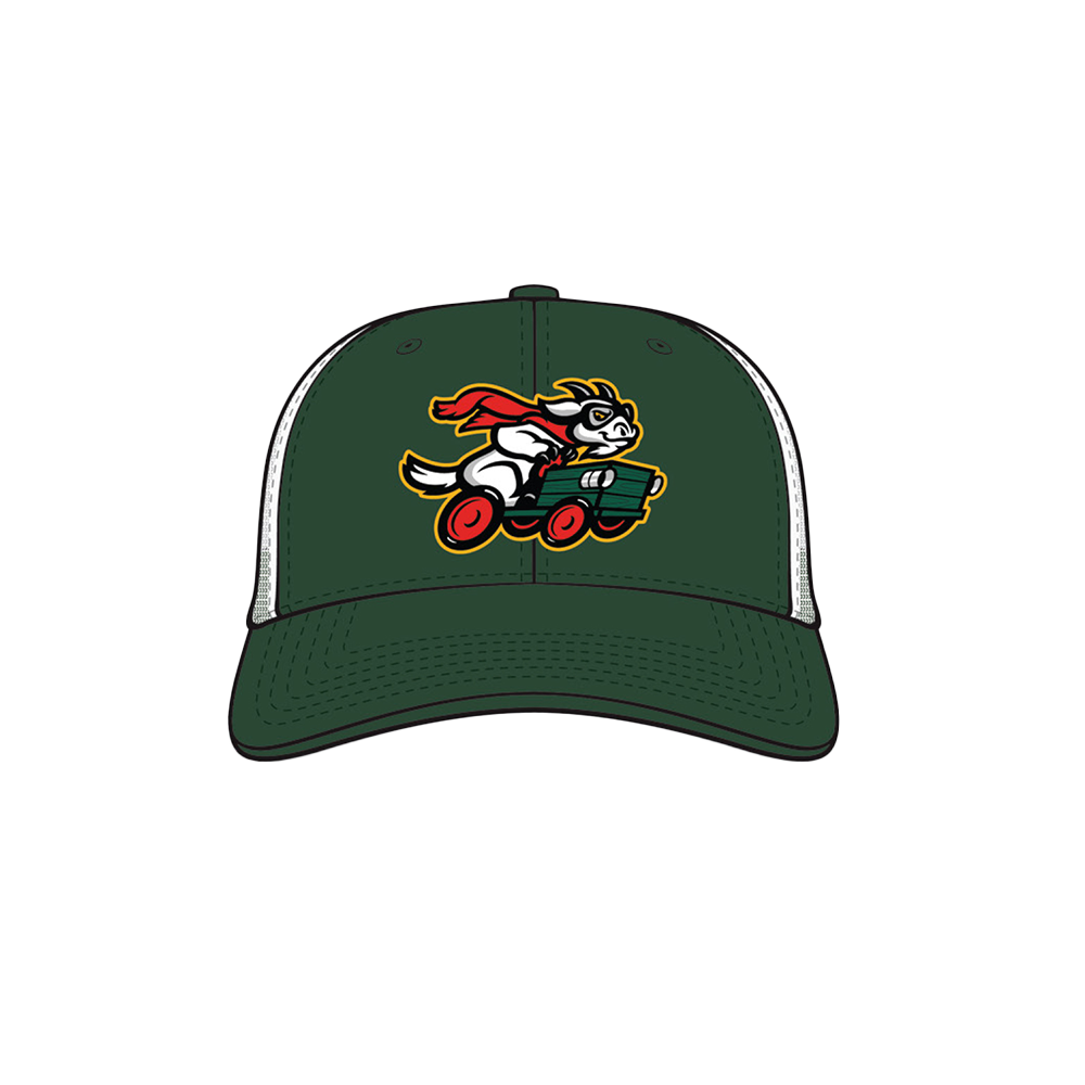 Hickory Crawdads Outdoor Cap Hickory Goat-Karts Outfielder Adjustable Cap