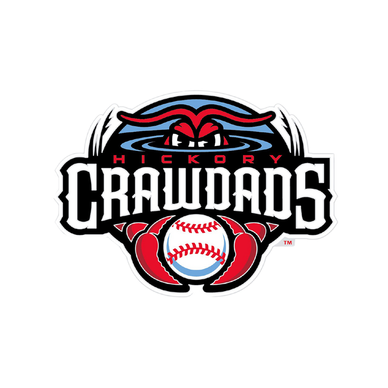 Hickory Crawdads Wincraft Primary Logo Pin