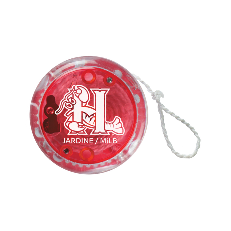 Hickory Crawdads Red Translucent Yo-Yo