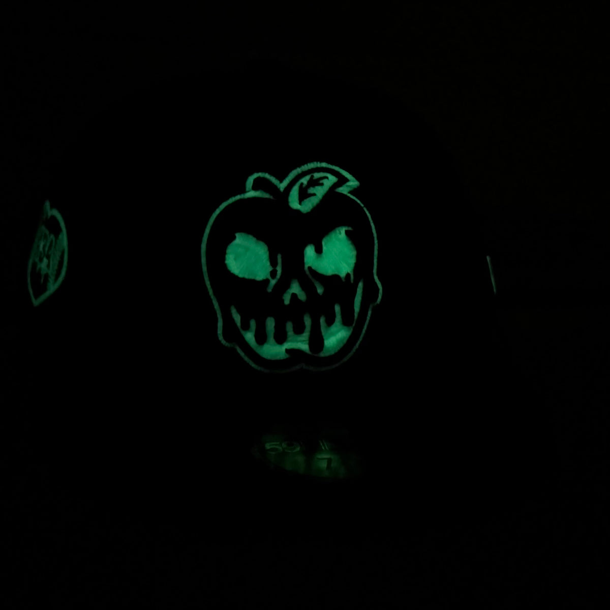 Hill City Howlers New Era Poison Apples 9SEVENTY Glow-in-the-Dark Stretch-Snap Cap
