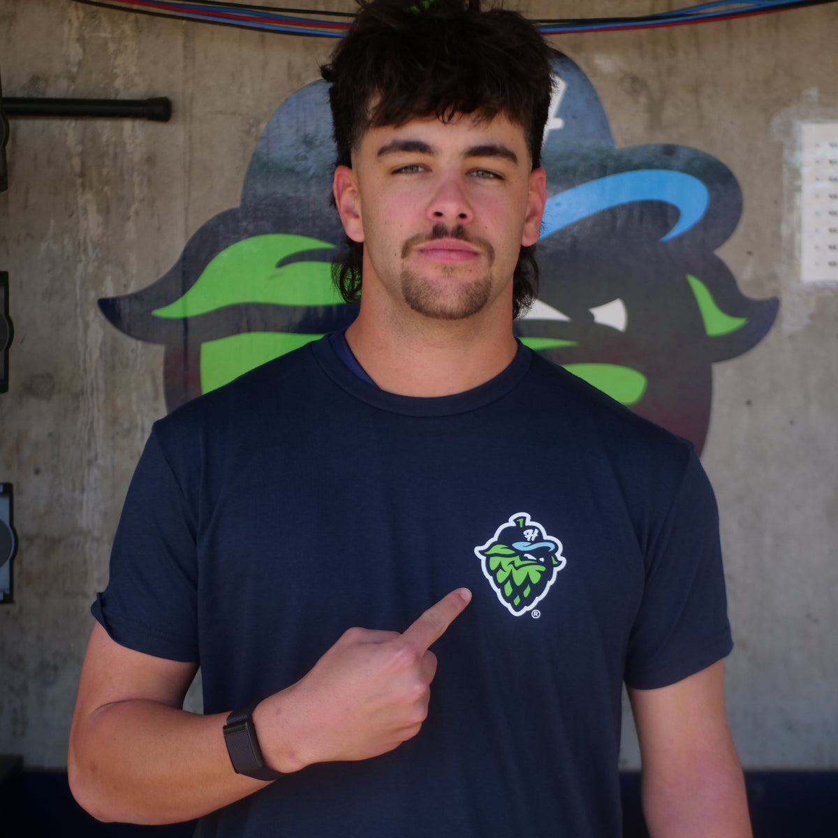 Baseballism Stadium Tee, Hillsboro Hops