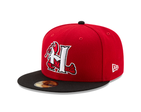 Hickory Crawdads New Era Home 59Fifty Fitted Cap
