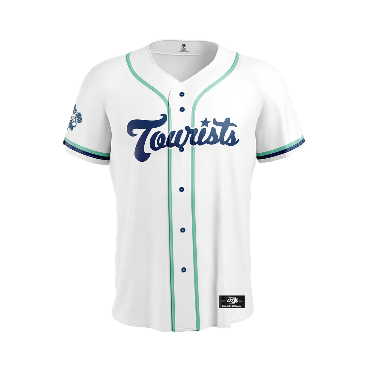 The Asheville Tourists Home Replica Jersey - YOUTH
