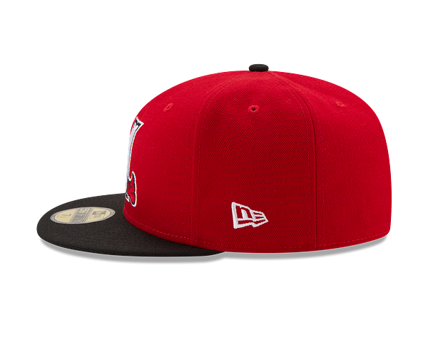Hickory Crawdads New Era Home 59Fifty Fitted Cap