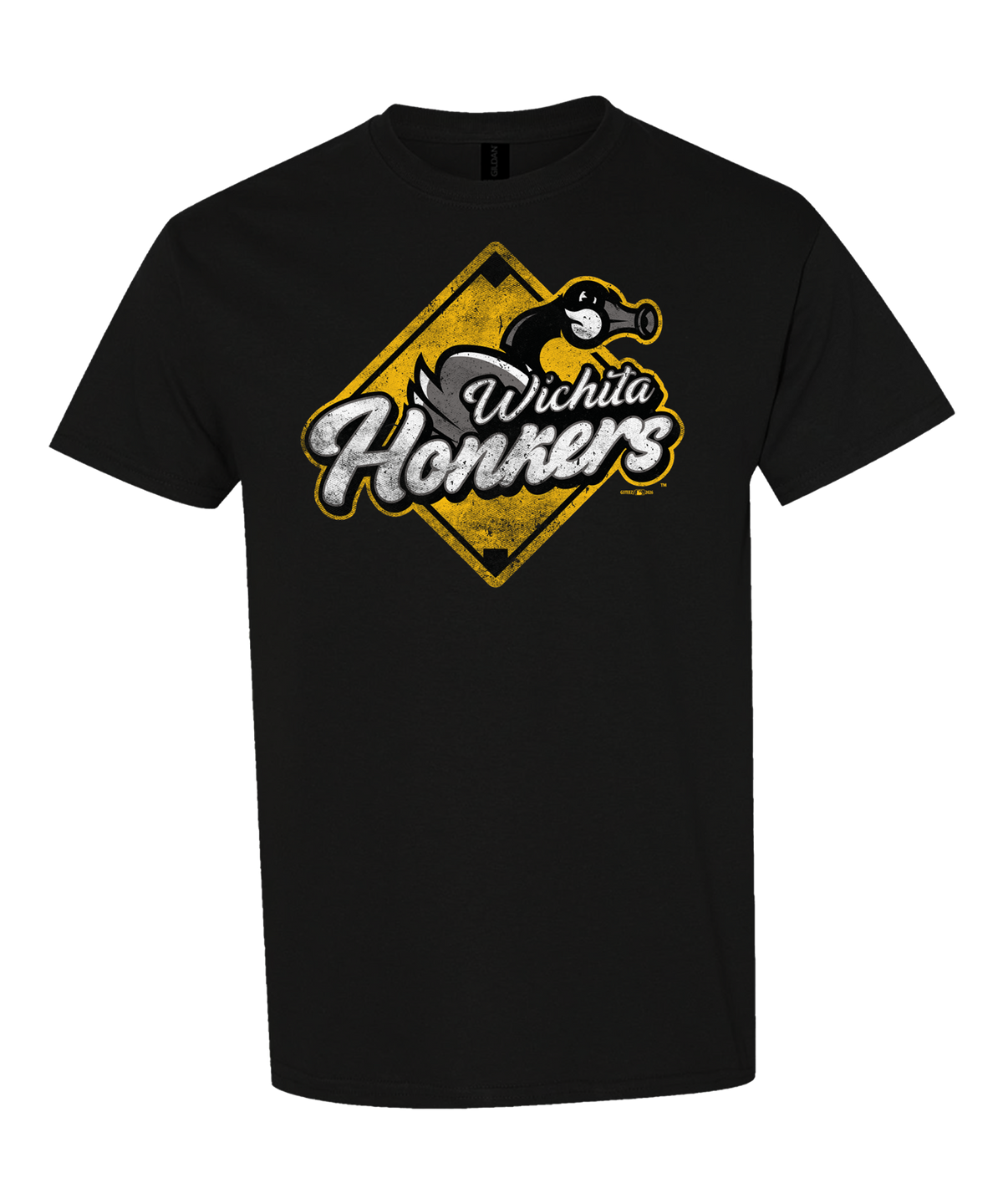Wichita Wind Surge Wichita Honkers Street Sign Tee