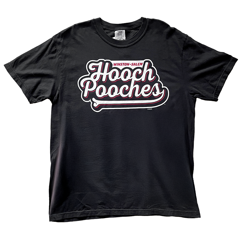 Winston-Salem Hooch Pooches Wordmark Tee