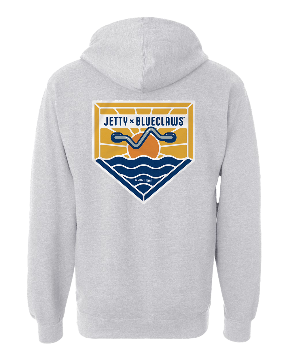 Jersey Shore BlueClaws Jetty X BlueClaws Beach Badge Hoodie