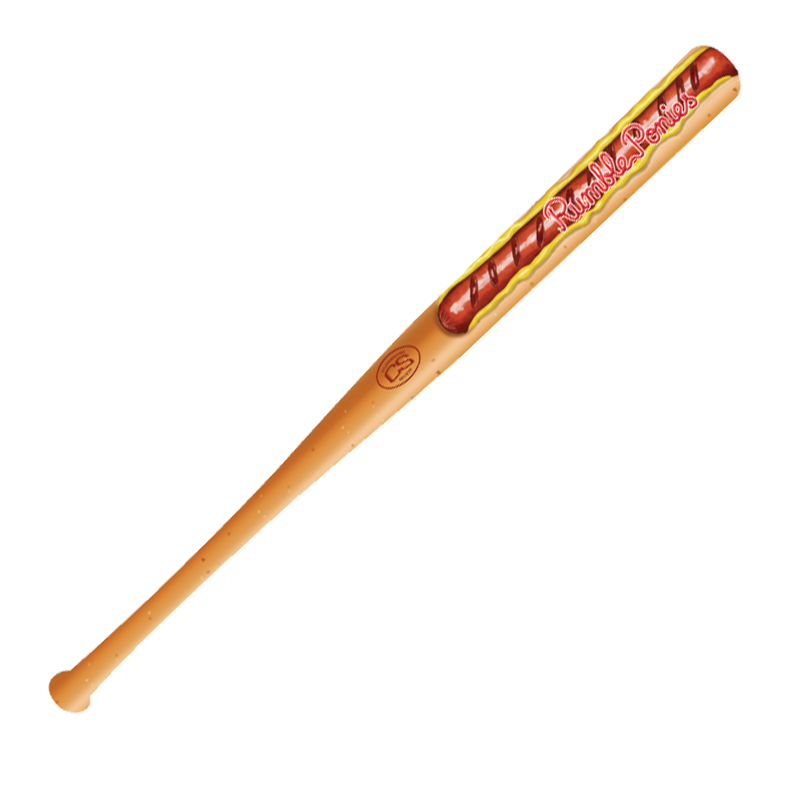 Binghamton Rumble Ponies Snack Bats - Hot Dog