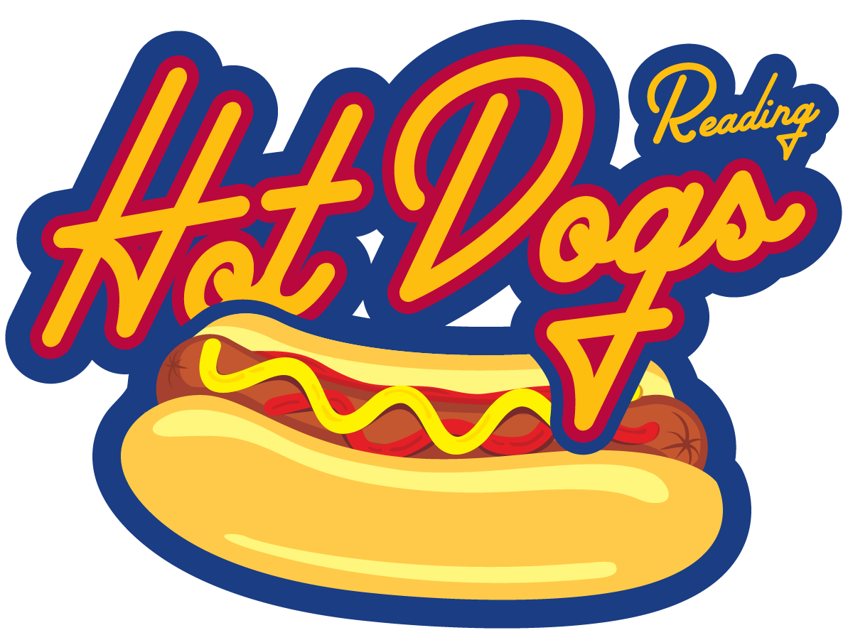 Reading Hot Dogs Sticker