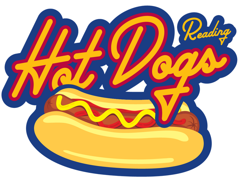 Reading Hot Dogs Sticker