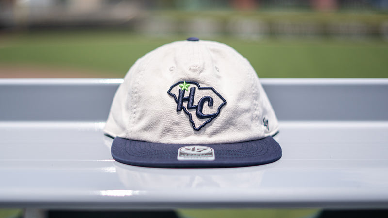 47 Captain Snapback Khaki X Navy HC Logo
