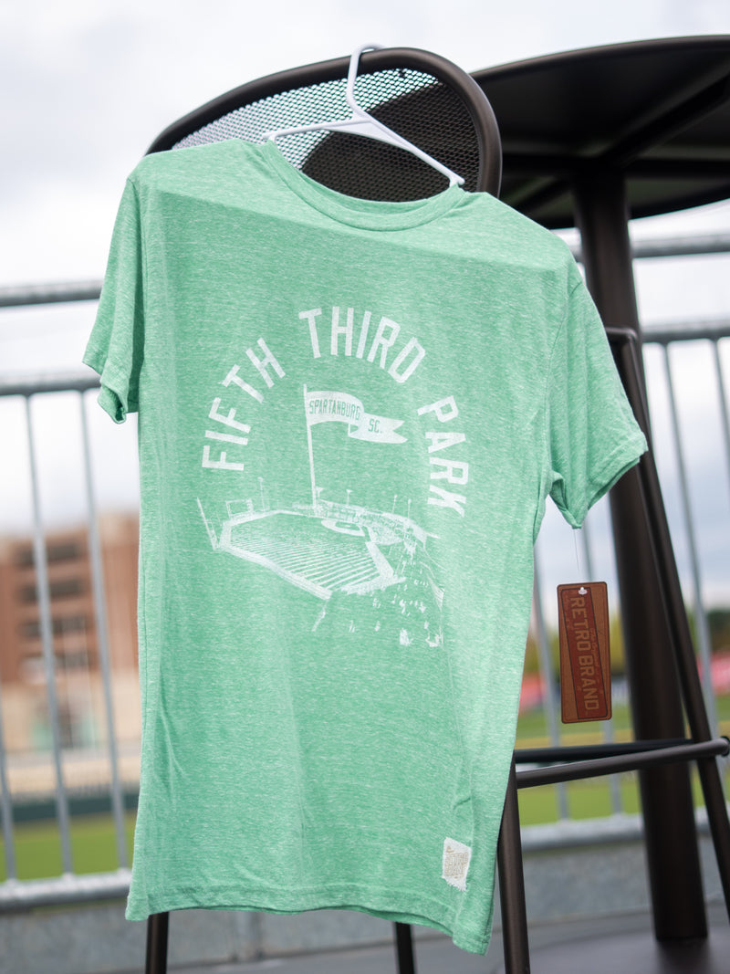 Adult Green Retro Brand FTP Tee