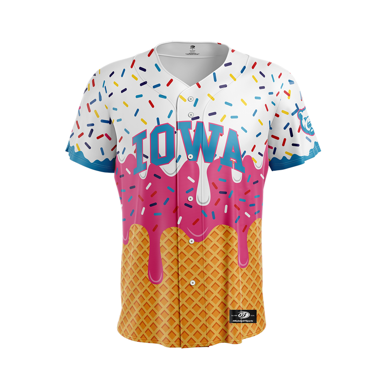 Iowa Cubs Youth Ice Cream Jersey