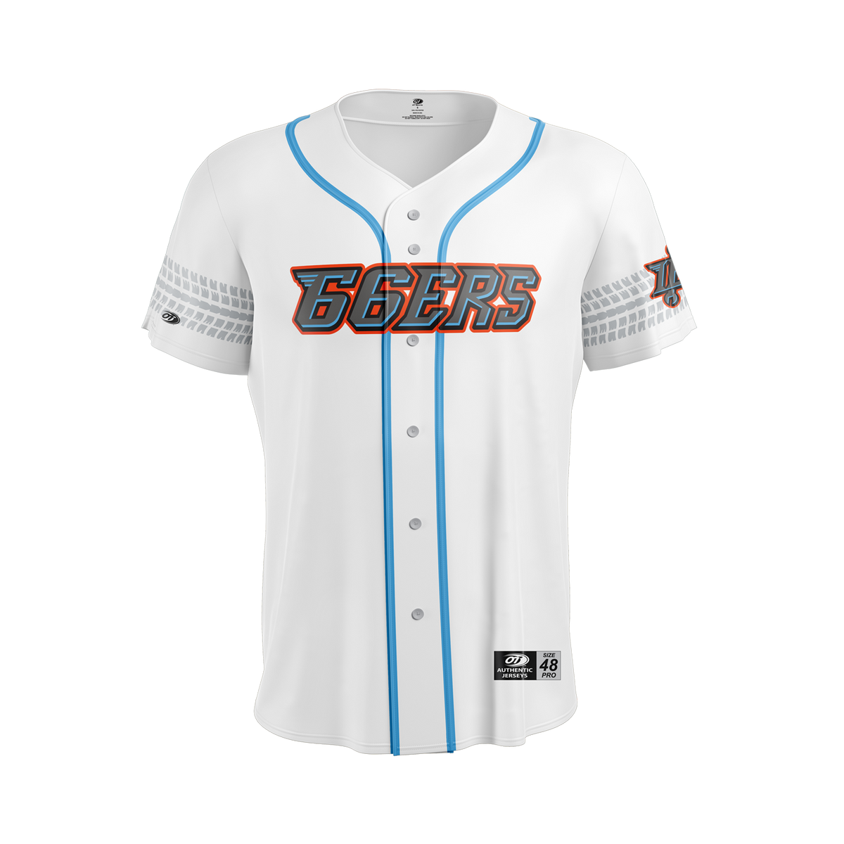 Inland Empire 66ers Men's Premium Tackle Twill Pointelle Home Jersey