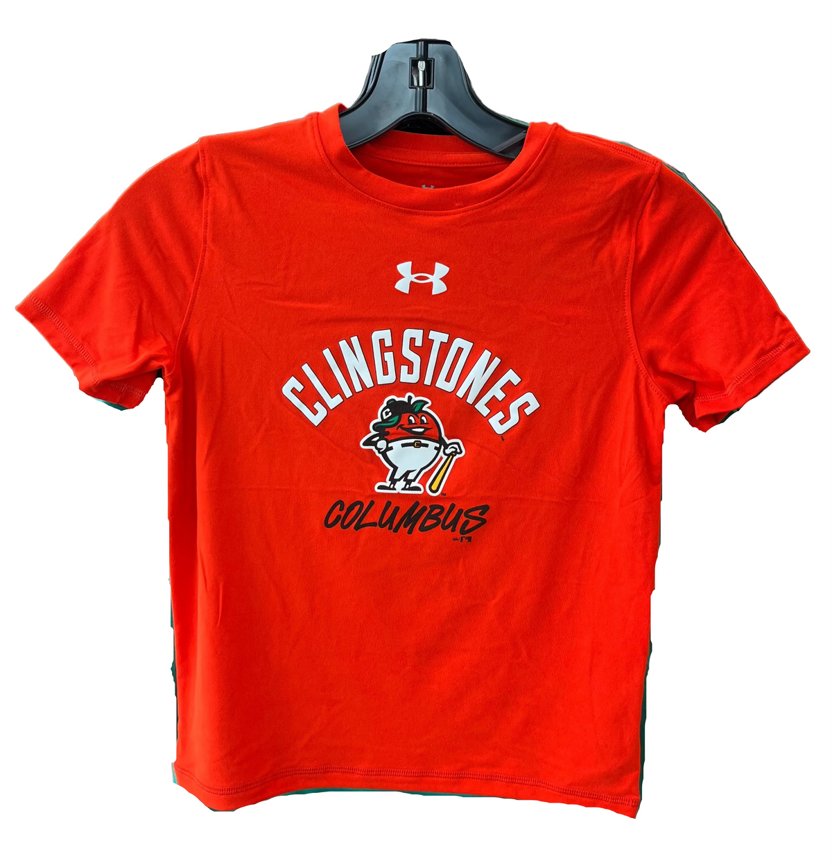 Youth Tech Stretch Short Sleeve Orange Tee