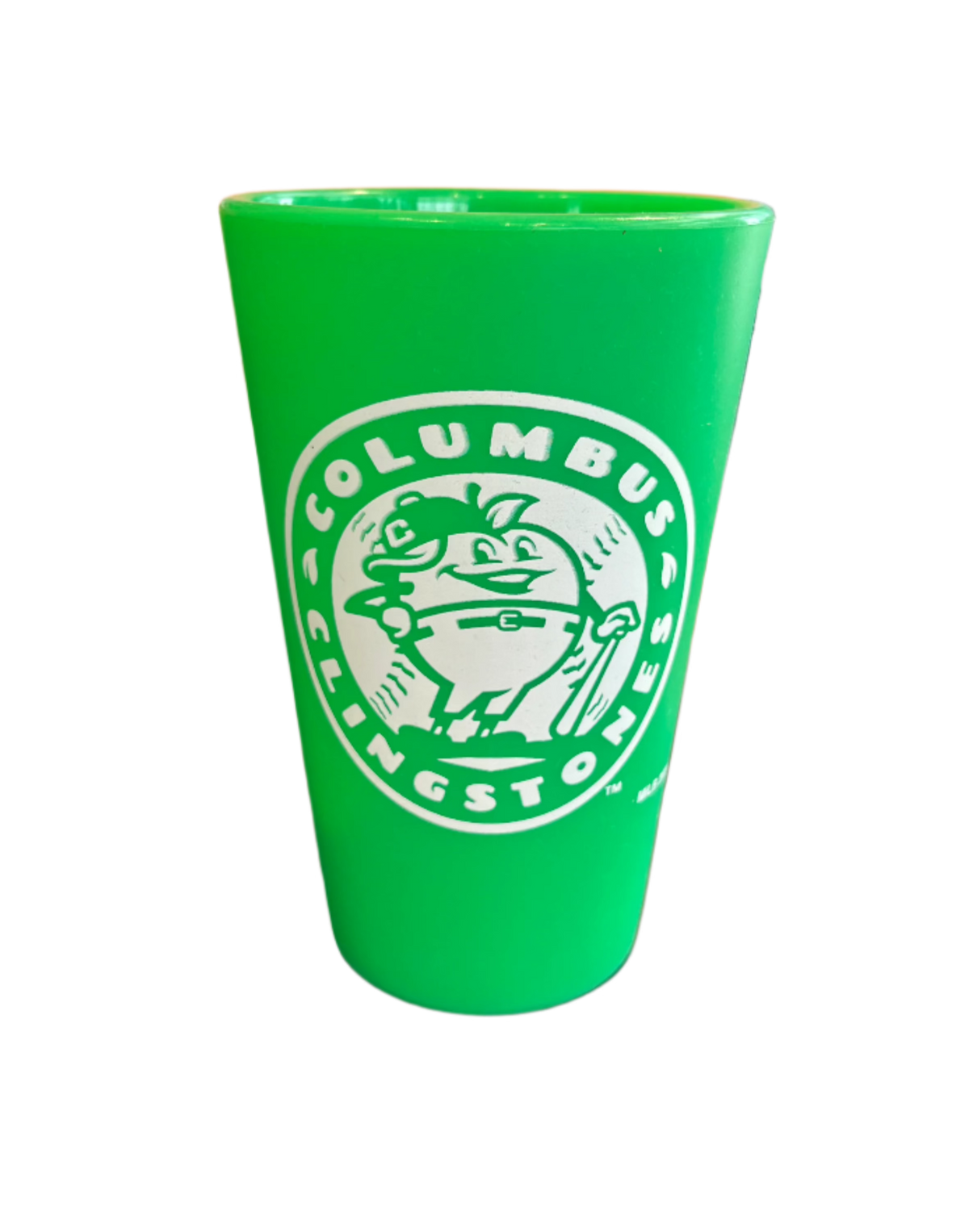 Silicone Green Pint Glass