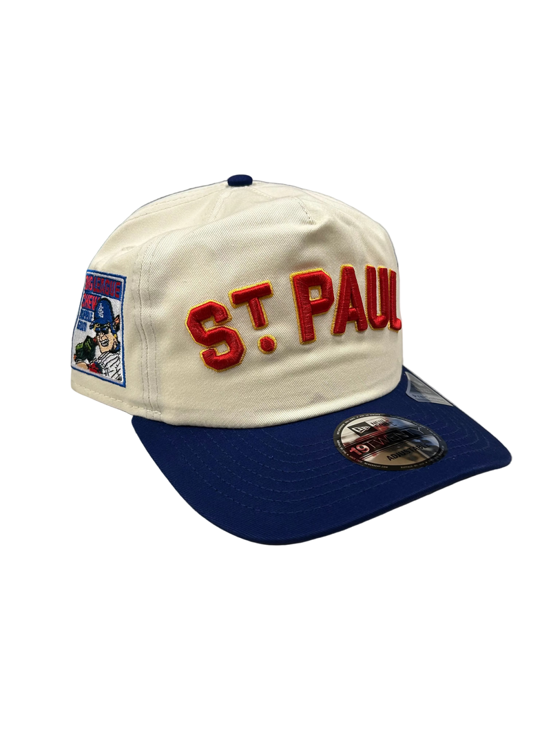 St. Paul Saints New Era Big League Chew Original 19Twenty Adjustable Cream