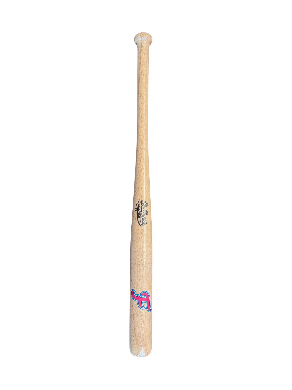 Natural Mini Bat- Red F Logo