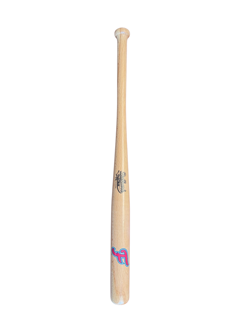 Natural Mini Bat- Red F Logo
