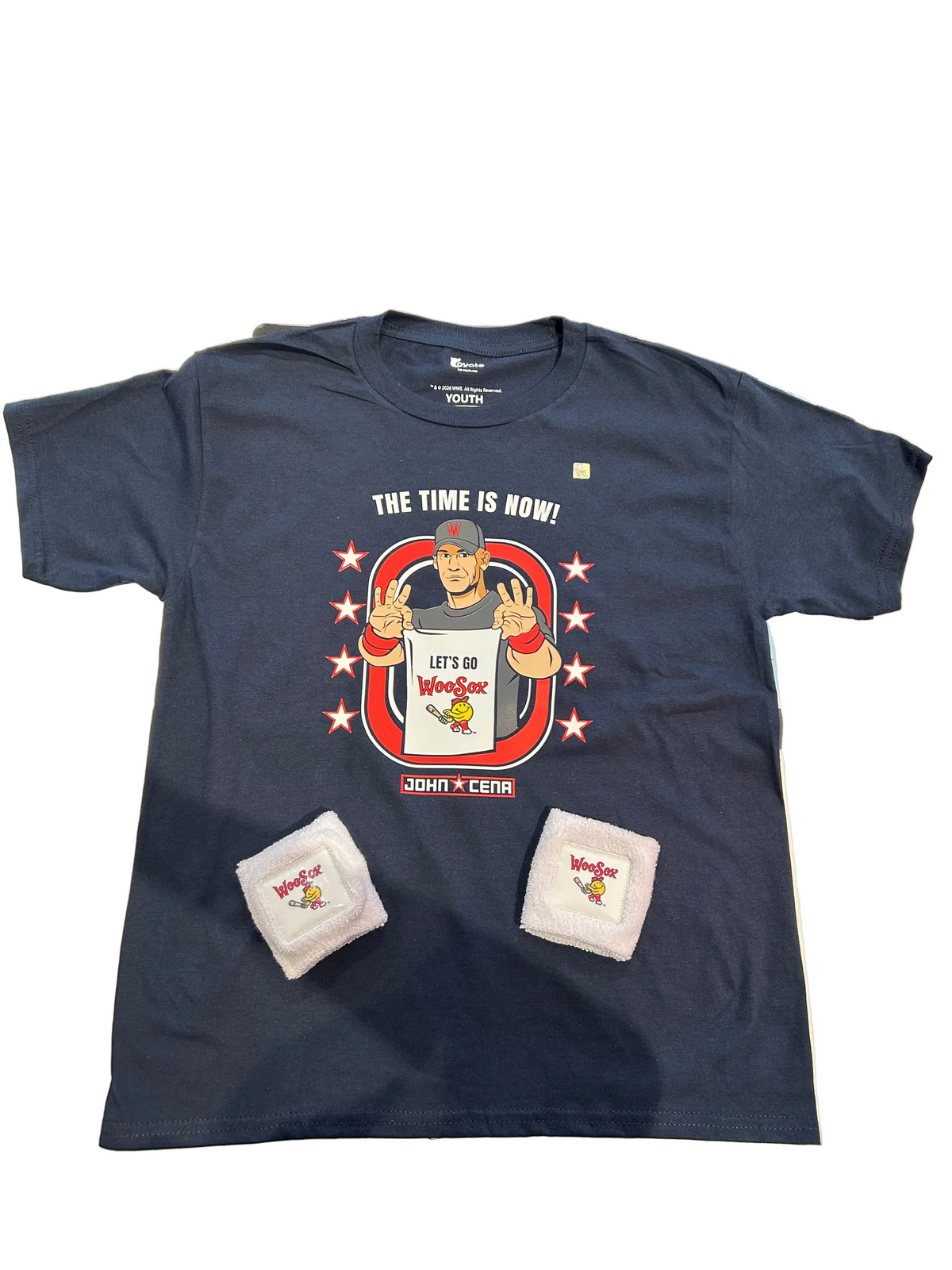 Worcester Red Sox Navy Woo Can't See Me Merch Package