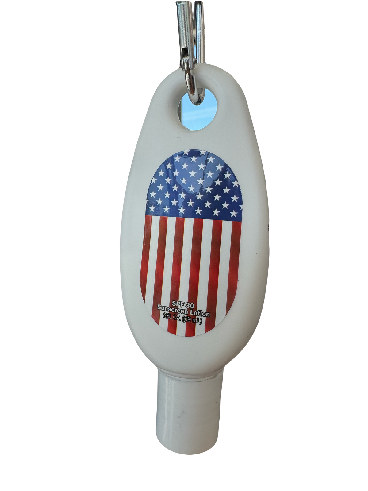 2oz Clip on Sunscreen Bottle
