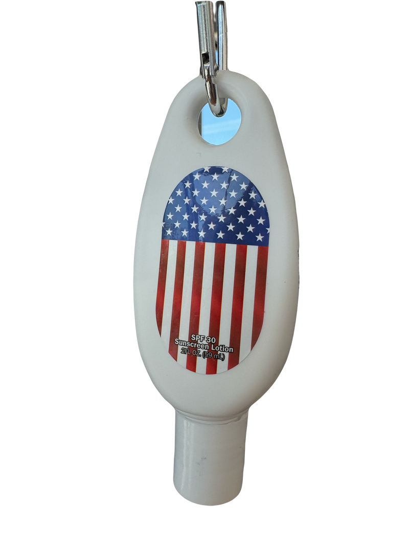 2oz Clip on Sunscreen Bottle