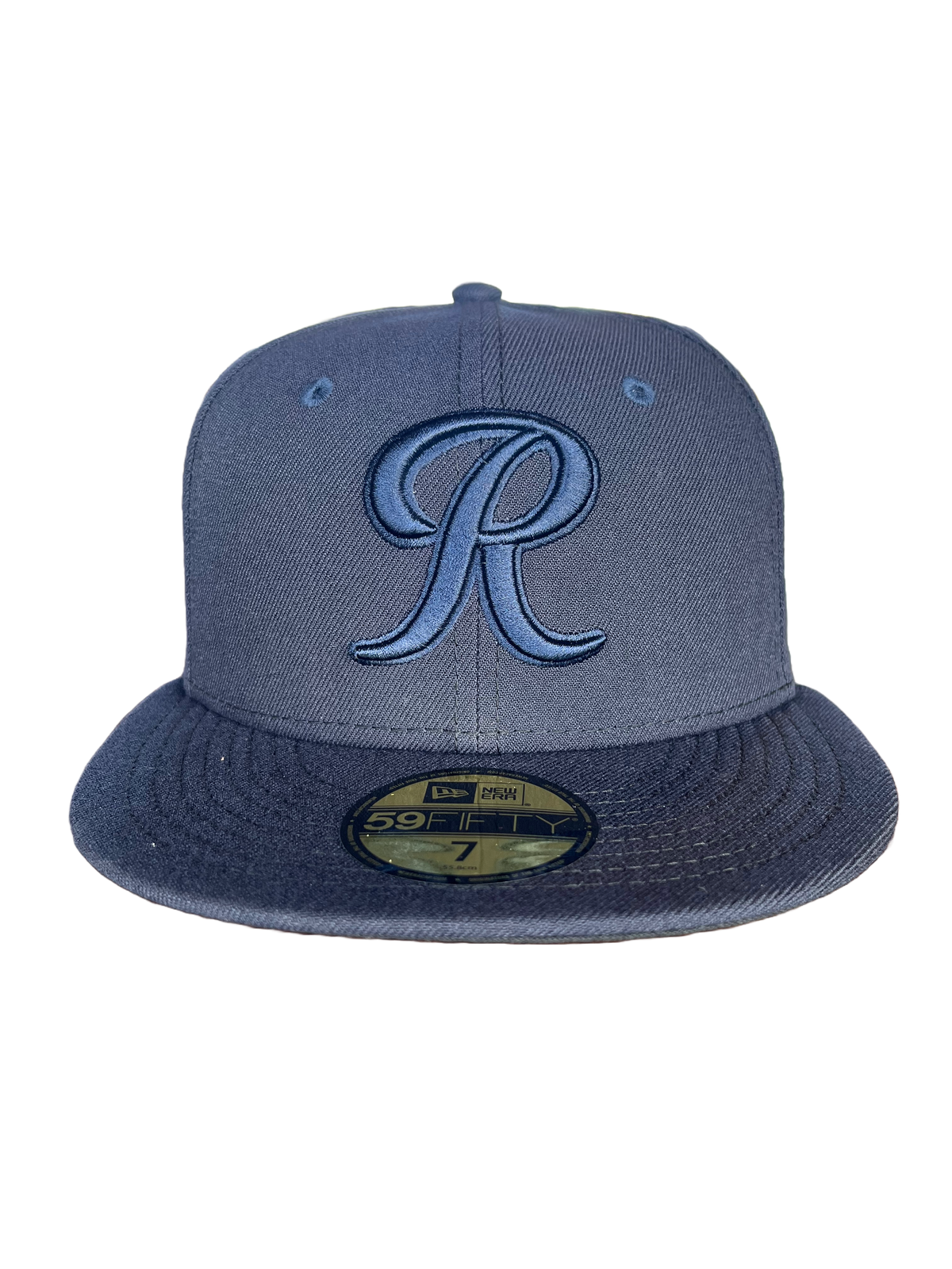 Tacoma Rainiers New Era 59Fifty Navy Tonal R Cap