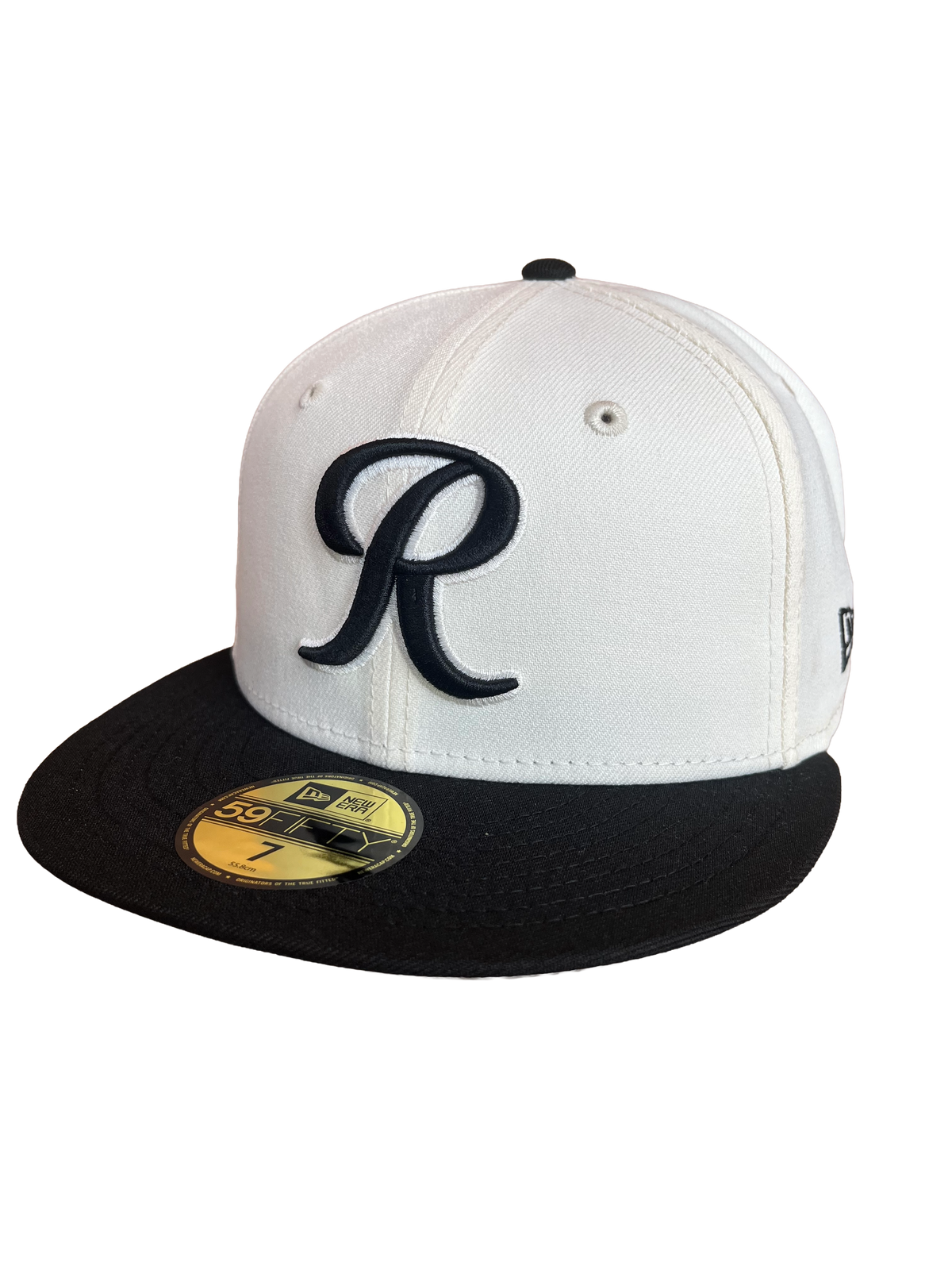 Tacoma Rainiers New Era 59Fifty Chrome Black R Cap