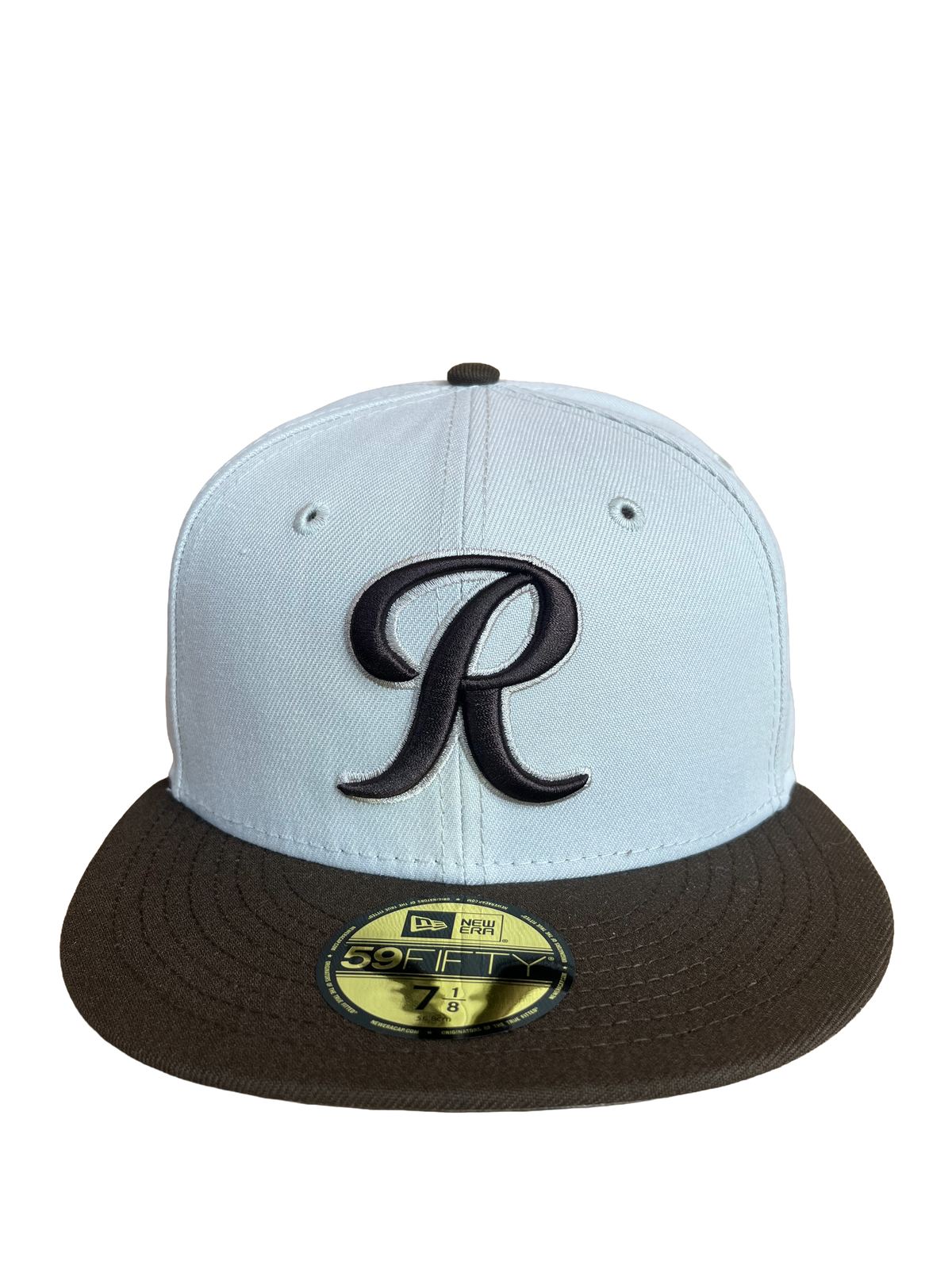 Tacoma Rainiers New Era 59Fifty Stone Walnut R Cap