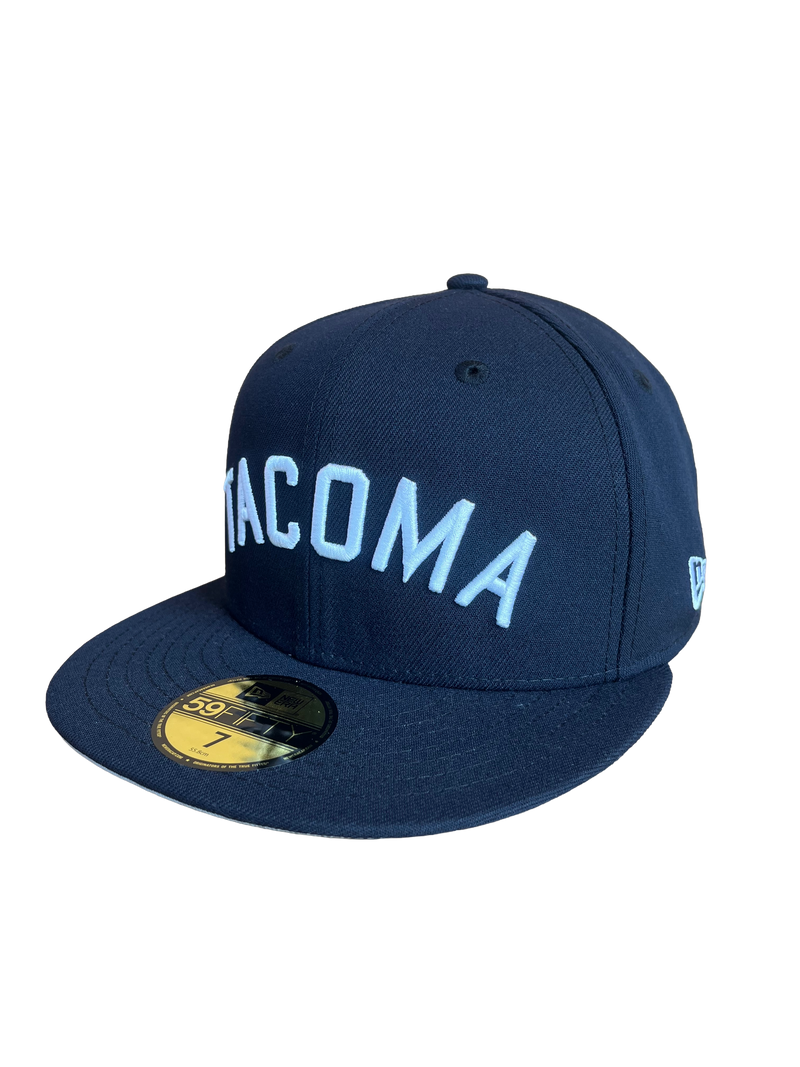 Tacoma Rainiers New Era 59Fifty Navy Tacoma Cap