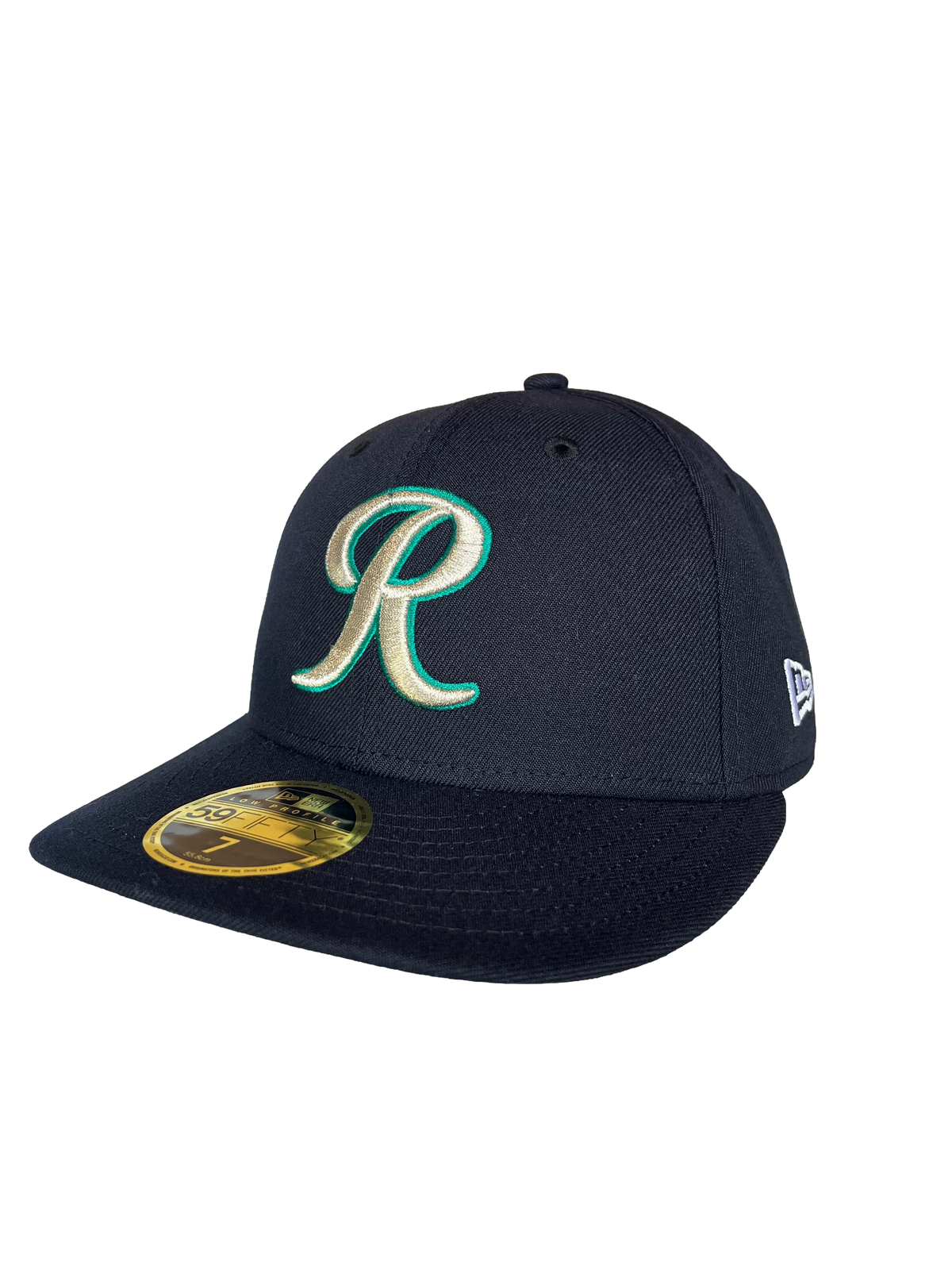 Tacoma Rainiers New Era 59Fifty Low Profile Navy Silver R Cap