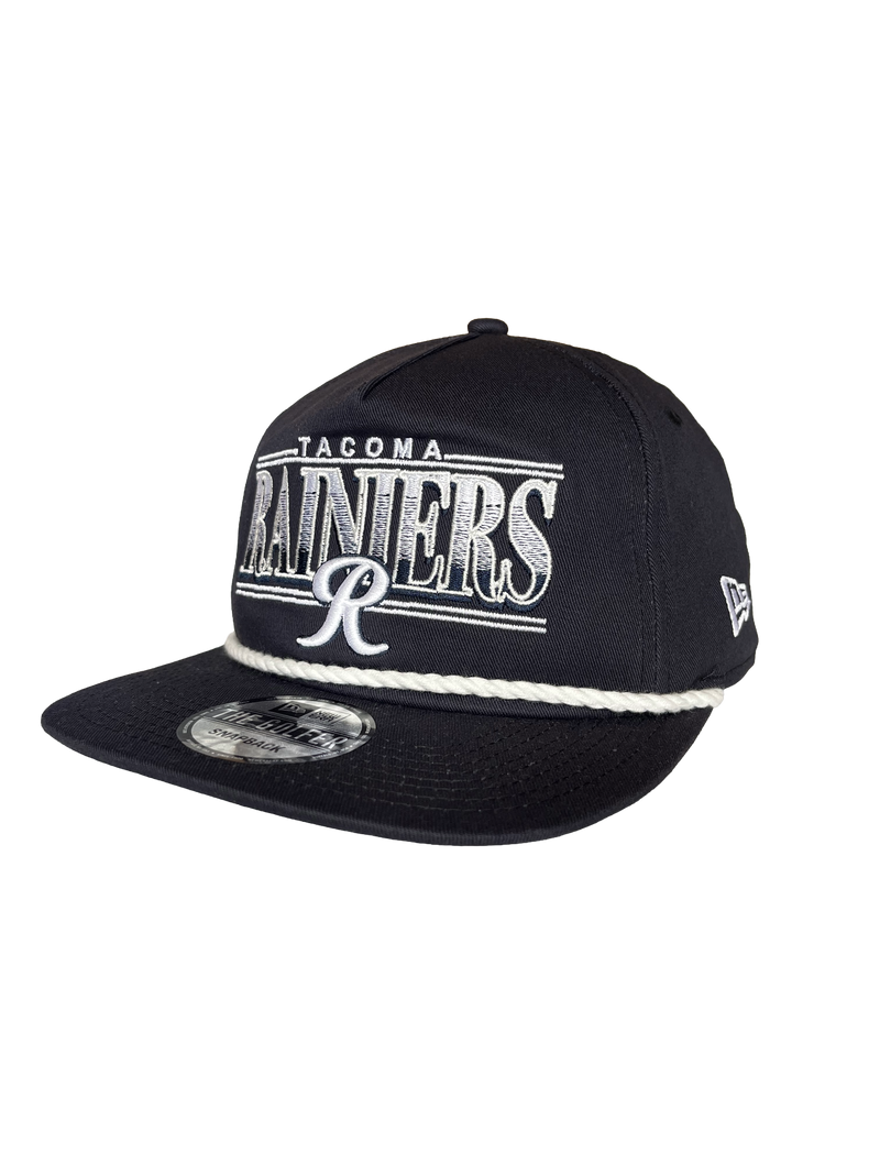 Tacoma Rainiers New Era Navy Block Golfer Snapback