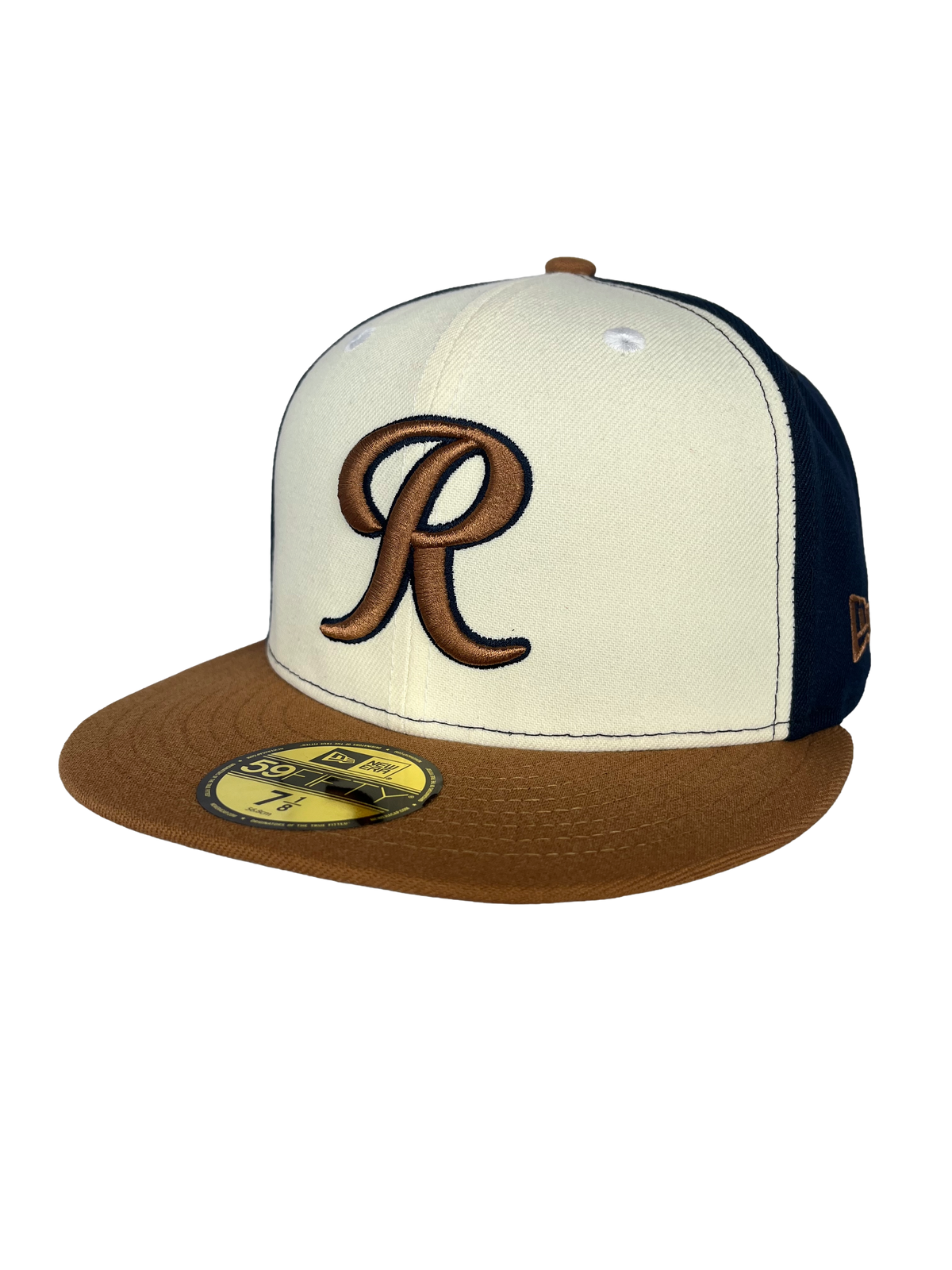 Tacoma Rainiers New Era 59Fifty Navy Bronze R Cap