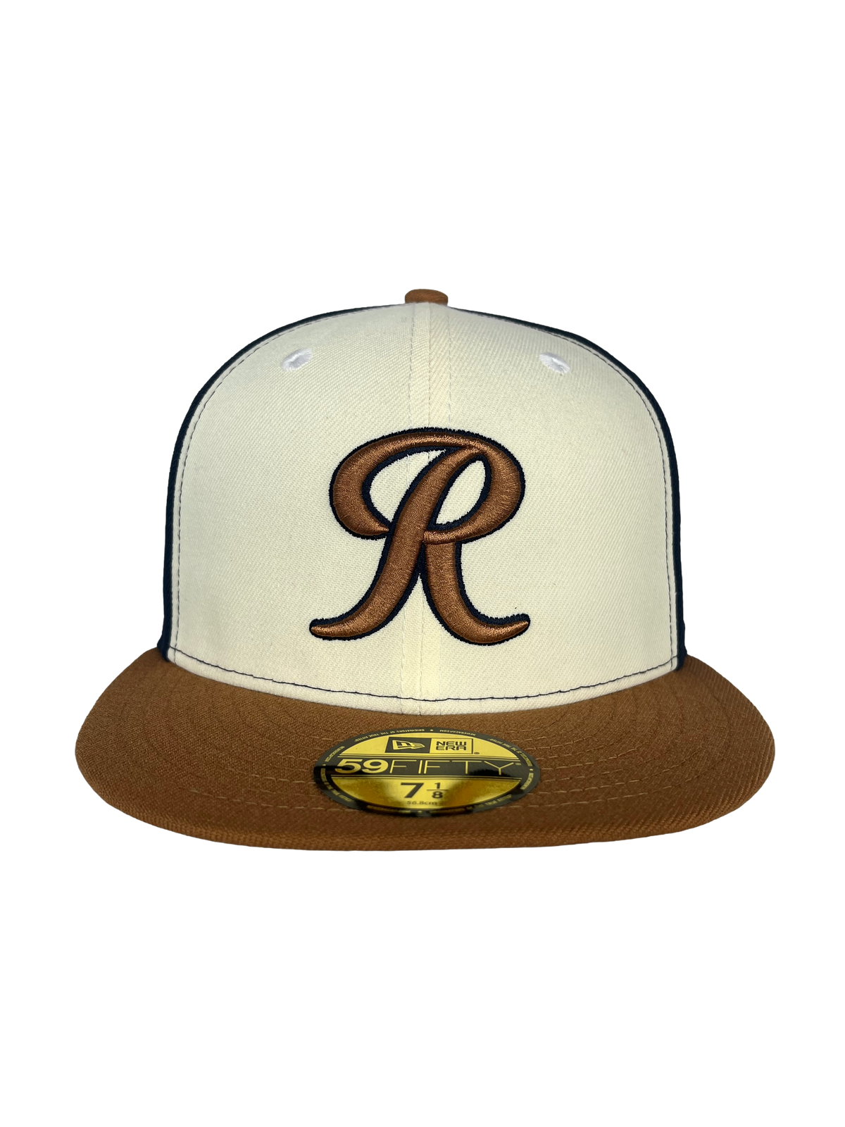 Tacoma Rainiers New Era 59Fifty Navy Bronze R Cap