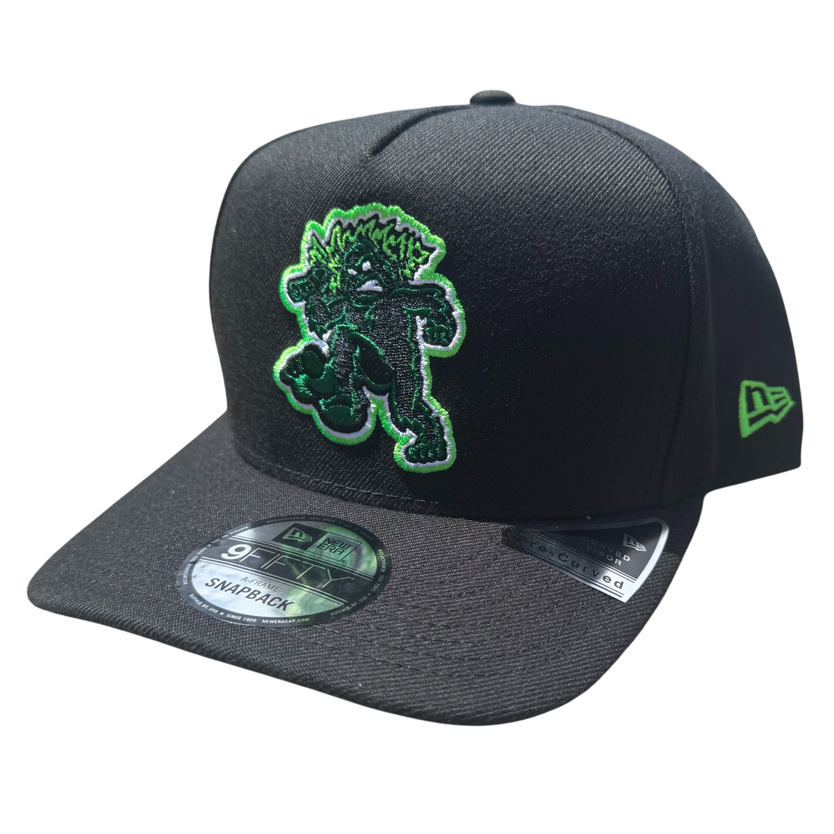 Eugene Emeralds New Era Home 9FIFTY A-Frame Snapback Cap