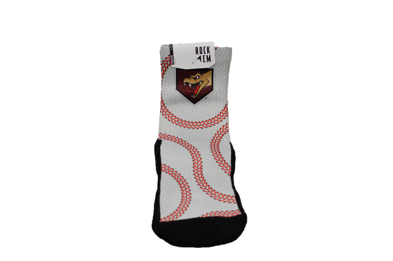 Timber Rattlers Marvel’s Defenders of the Diamond Youth Laces Socks