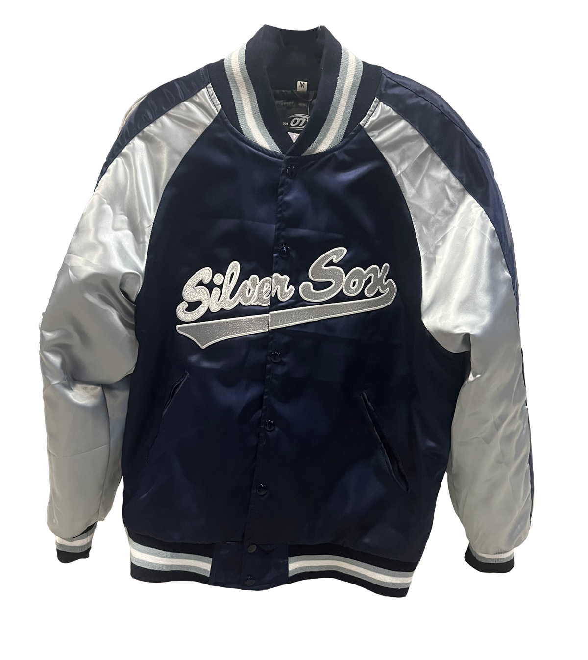Reno Aces Silver Sox OT Sports Throwback Dug Out Jacket
