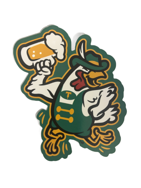 Tulsa Chicken Dancers Sticker