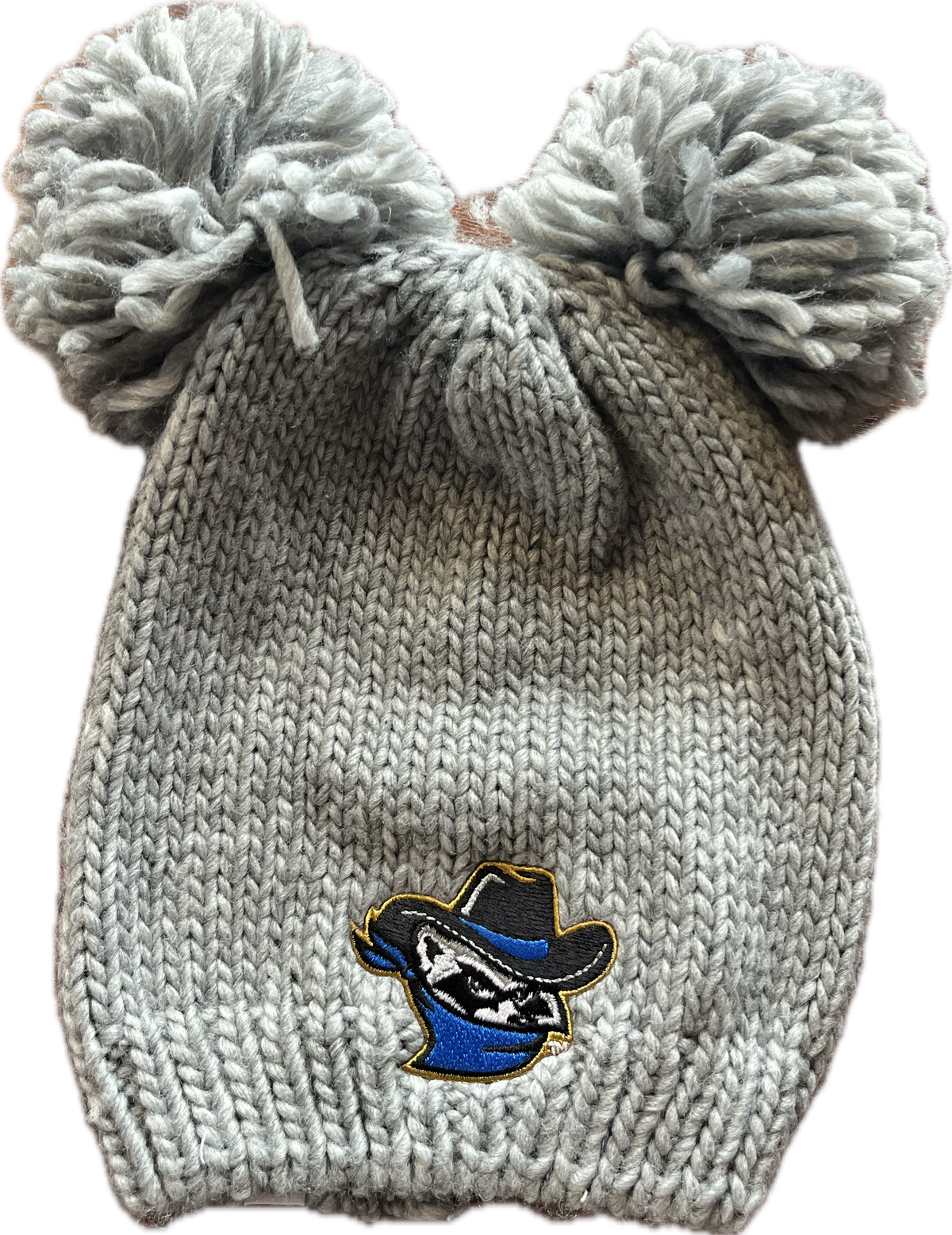 Rey - Youth Double Pom Knit Hat